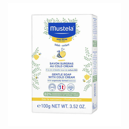 Mustela nežno milo s hladilno kremo, 100 g