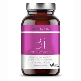 Slika Primus natura Biotin vitamin B7, 90 kapsul