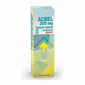 Slika Acibel 200 mg, 20 šumečih tablet