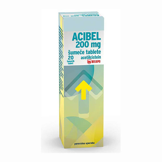 Acibel 200 mg, 20 šumečih tablet