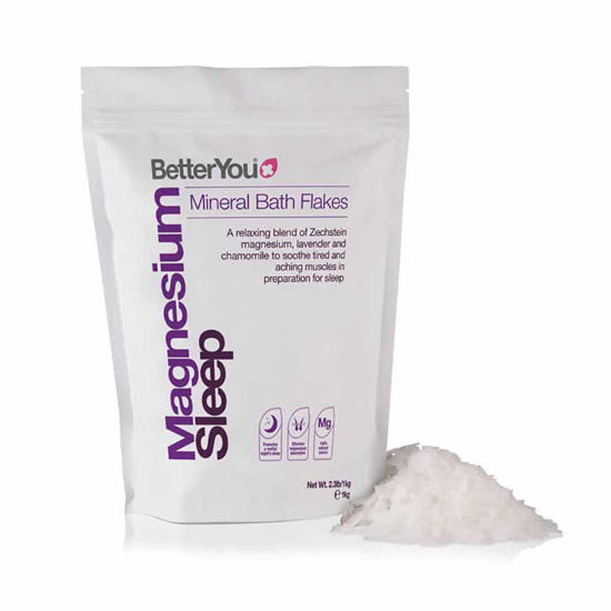 BetterYou Magnezijevi kosmiči za kopel Sleep, 1 kg