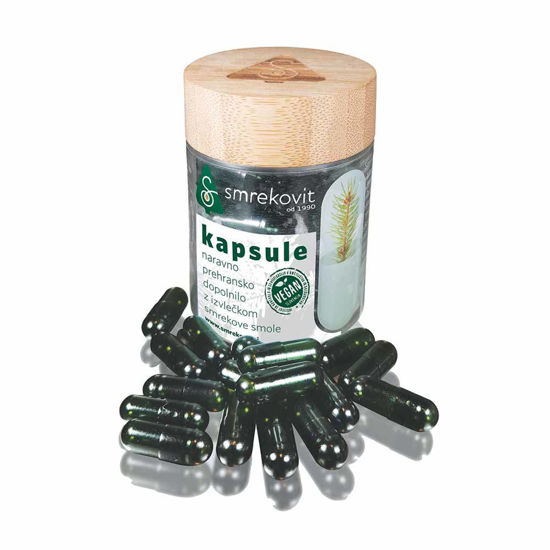 Smrekovit kapsule, 50 kapsul