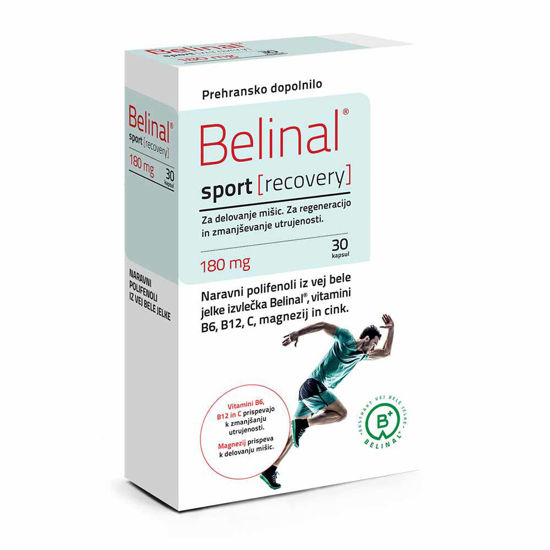 Belinal Sport Recovery za regeneracijo in utrujenost, 30 kapsul (1+1 GRATIS)