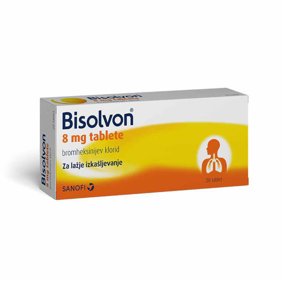 Bisolvon 8 mg tablete, 20 tablet