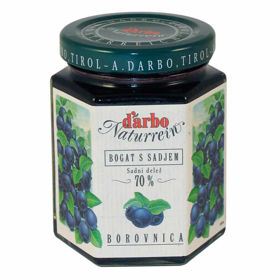 Slika D’arbo Naturrein borovničev namaz, 200 g