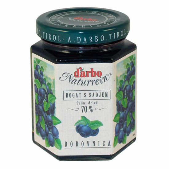 D’arbo Naturrein borovničev namaz, 200 g
