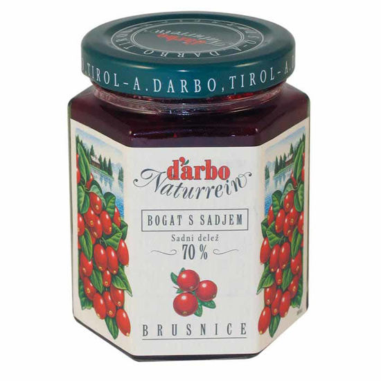 D’arbo Naturrein brusnični namaz, 200 g