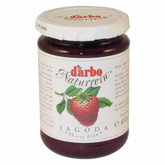 D’arbo Naturrein ekstra džem jagoda, 450 g
