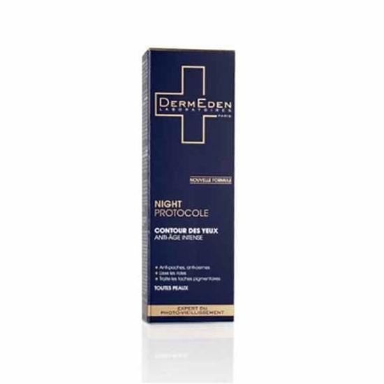 Dermeden intenzivna anti-age nočna krema za okoli oči, 15 mL