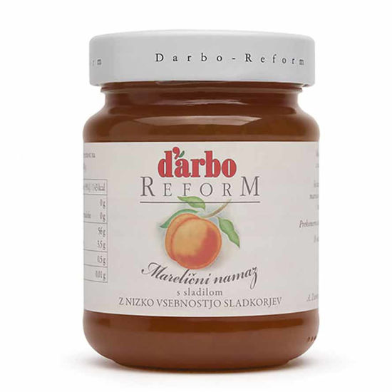 D’arbo Reform marelični namaz s sladilom, 330 g