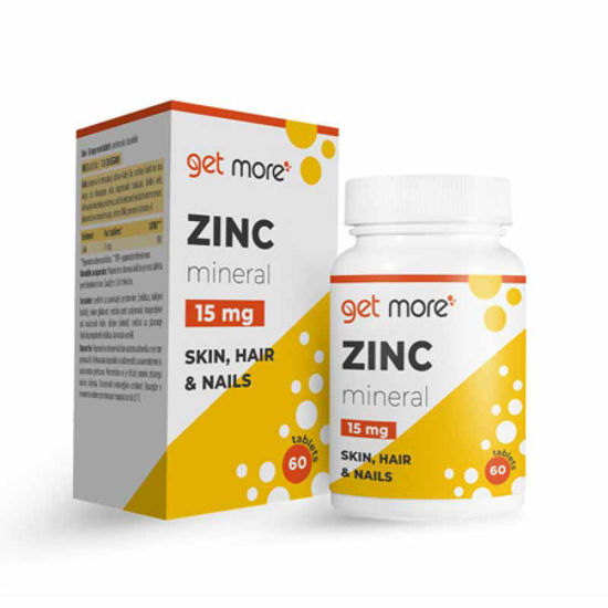 Get More Zinc 15 mg, 60 tablet