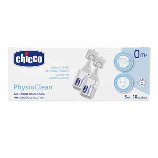 Chicco fiziološka raztopina, 10 x 5 mL