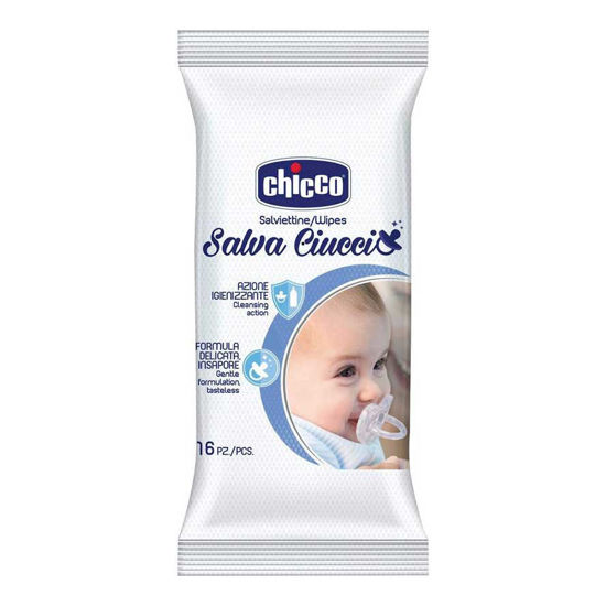 Chicco robčki za dude in cuclje, 16 kosov