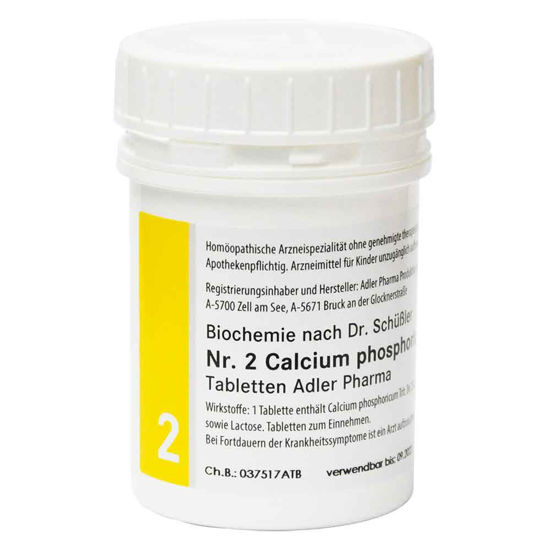 Schüsslerjeva sol št. 2 Calcium phosphoricum D6, 400 ali 1000 tablet