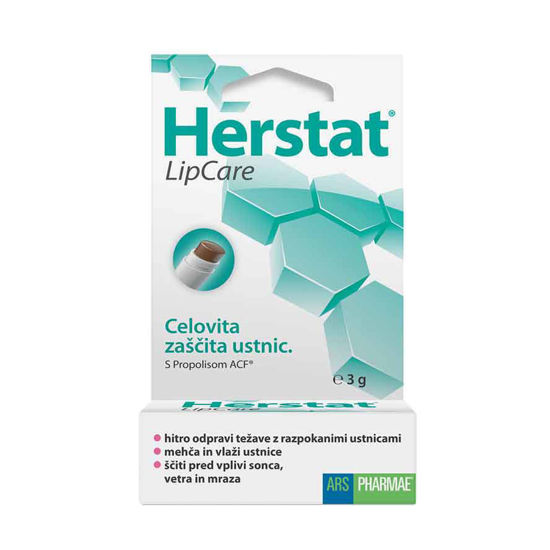 Herstat Lipcare balzam za nego ustnic, 4 g