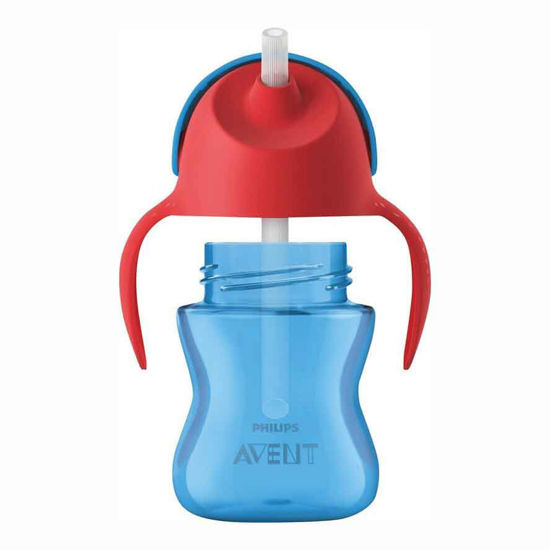 Avent 9m+ lonček s slamico, 200 mL