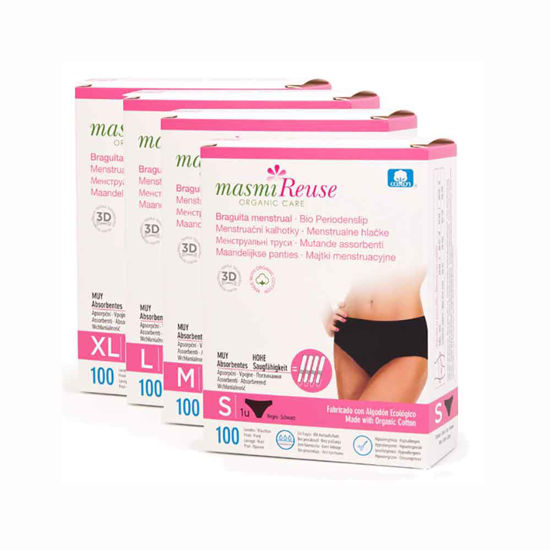 Masmi pralne menstrualne hlačke, 1 hlačke