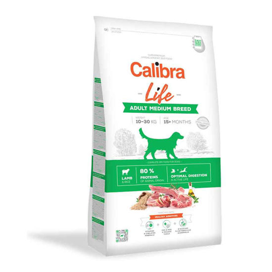 Calibra Life Adult Medium jagnje, 2.5 kg ali 12 kg