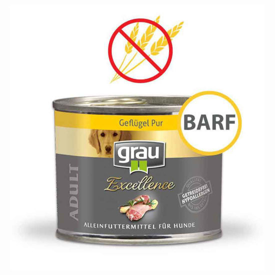 Grau Excellence Monoprotein Adult perutnina, 200 g
