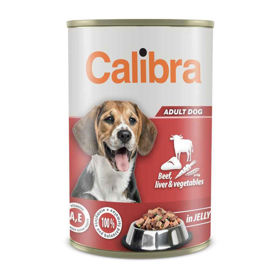 Slika Calibra Premium konzerva govedina, jetra in zelenjava v želeju, 1240 g