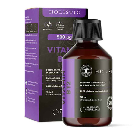 Holistic Vitamin B12 500 mg, 150 mL