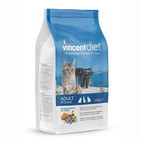 Vincent Diet Cat Adult Sterilized uravnotežena briketirana hrana, 1.5 kg
