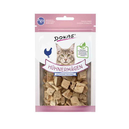 Dokas prigrizek za mačke piščančji želodčki, 12 g