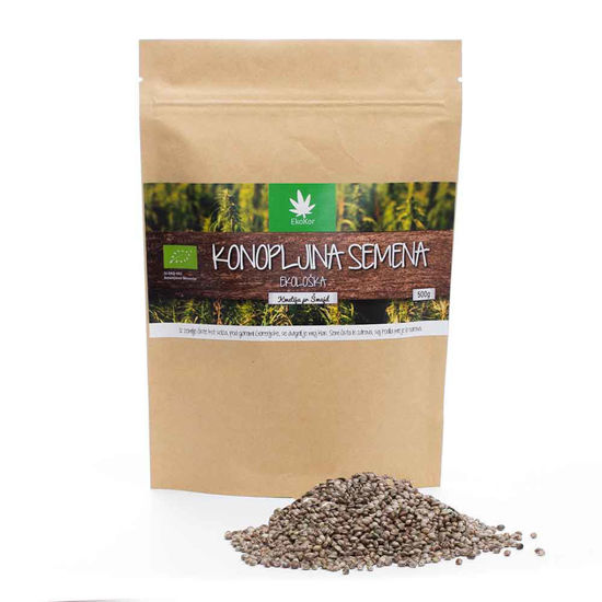 EkoKor ekološka konopljina semena, 500 g