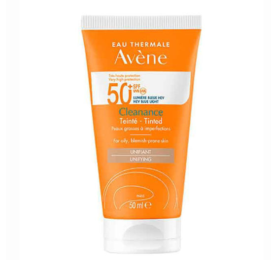 Avene Cleanance zelo visoka zaščita pred soncem z ZF 50+ OBARVANI Fluid, 50 mL
