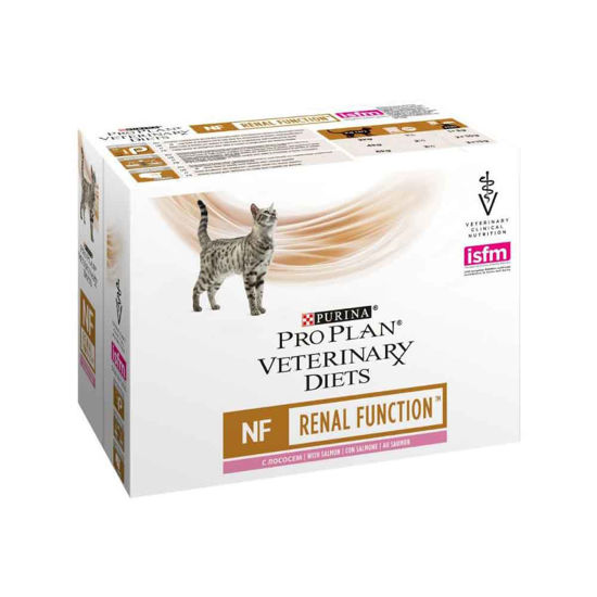 Purina Renal dieta za mačke, piščanec ali losos, 10 x 85 g