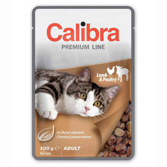 Calibra Premium Adult jagnje & perutnina, 100 g
