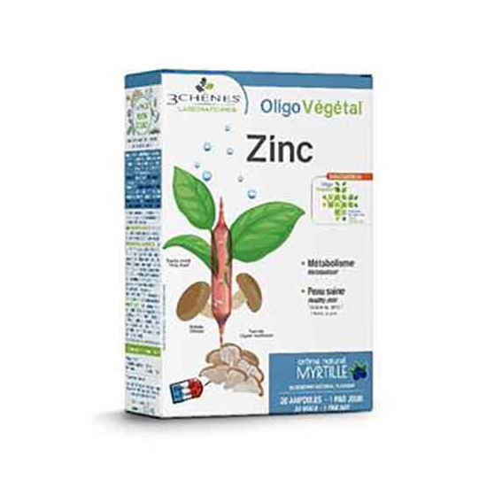 3 Chenes OligoVegetal bio cink, 20 ampul