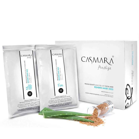 Casmara Rgnerin Peel-Off maska, 25 g prahu in 100 mL gela