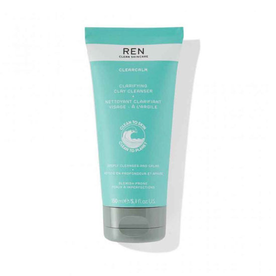 REN Clearcalm 3 Clarifying Clay Cleanser čistilo za kožo, 150 mL