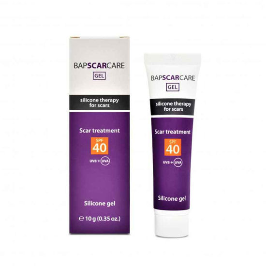 BAPSCARCARE silikonski gel z zaščitnim faktorjem 40 ZF, 10 g