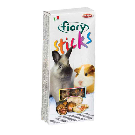 Fiory palčka za kunce in morske prašičke, oreščki ali korenje, 100 g