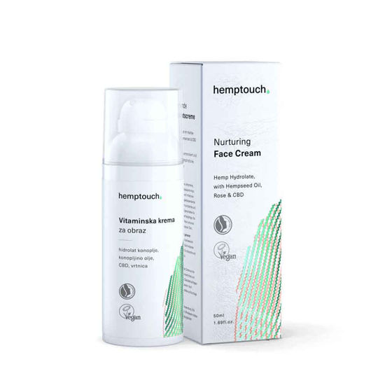HempTouch konopljina vitaminska krema za obraz, 50 mL