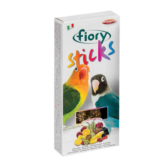 Fiory palčke 2/1 za srednje papige s sadjem, 120 g