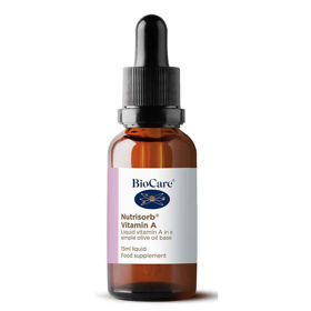 Slika BioCare Nutrisorb A vitamin v tekoči emulgirani obliki, 15 mL