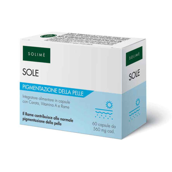Solime SOLE  kapsule za zdravo kožno pigmentacijo, 60 kapsul