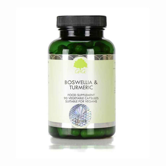 G&G Vitamins bosvelija in kurkuma, 90 kapsul