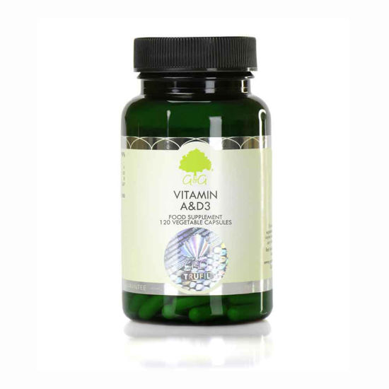 G&G Vitamins vitamin A + D3, 120 kapsul
