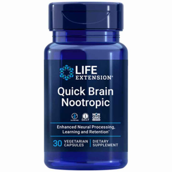 Life Extension Hitri možganski nootropik, 30 kapsul