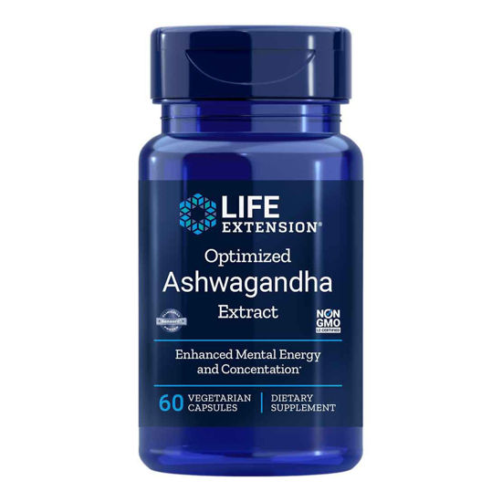 Life Extension Optimiziran izvleček ašvagande, 60 kapsul