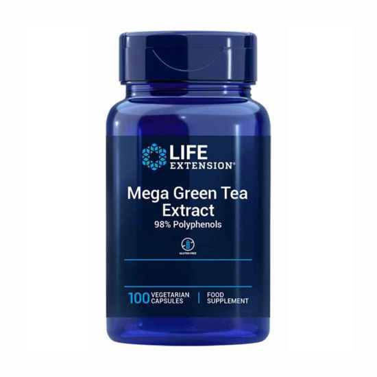 Life Extension Mega izvleček zelenega čaja, 100 kapsul