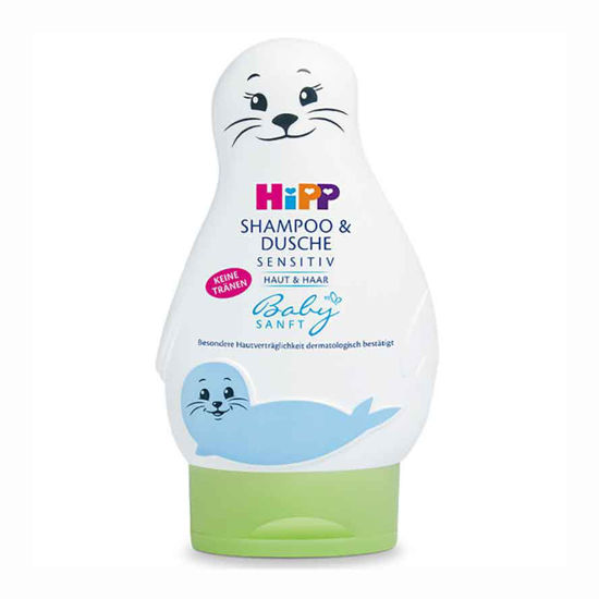 HIPP Babysanft otroški šampon in gel, 200 mL