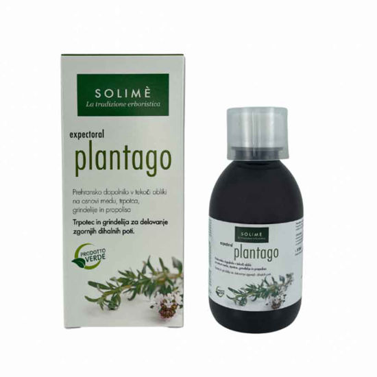 Solime Expectoral Plantago trpotčev sirup, 200 mL