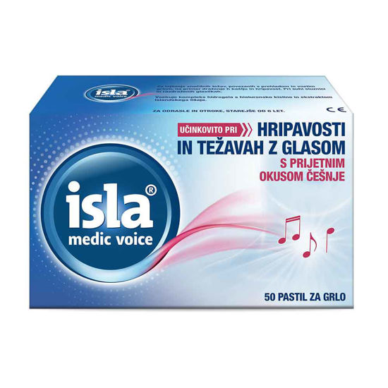 Isla Medic Voice pastile, 20 ali 50 pastil