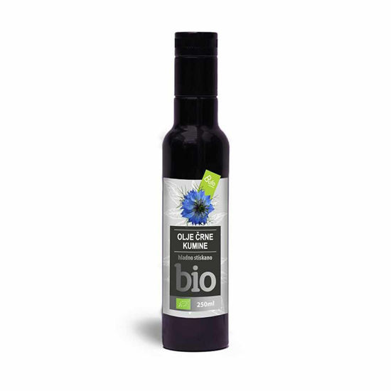 Bufo Organic BIO olje črne kumine hladno stiskano, 250 mL