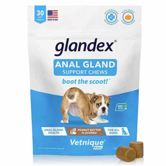 Glandex za pse - vrečka, 30 žvečljivih tablet
